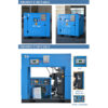 22KW 8Bar Direct Drive Screw Air Compressor