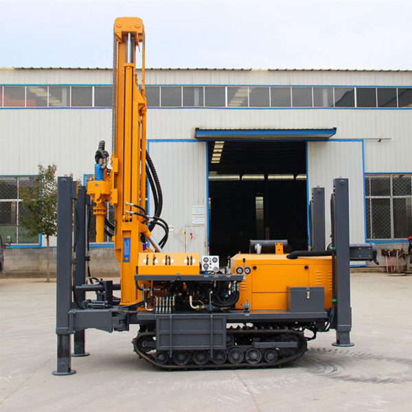 300m Double Cylinder Lifting Steel Crawler Rock Drilling