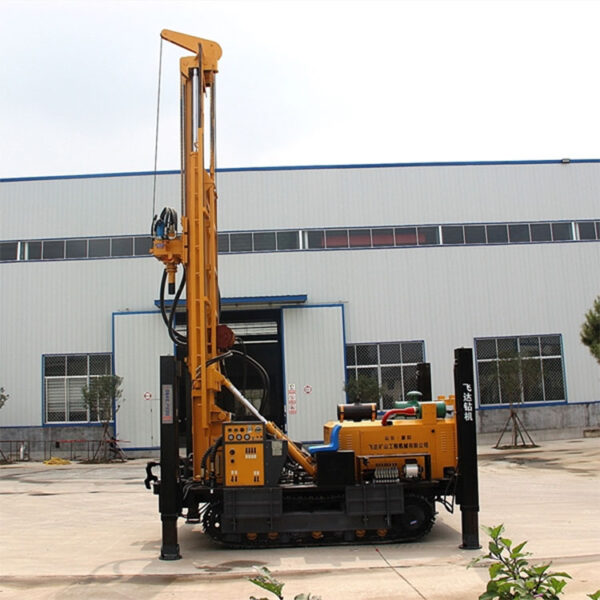 300m Double Cylinder Lifting Steel Crawler Rock Drilling