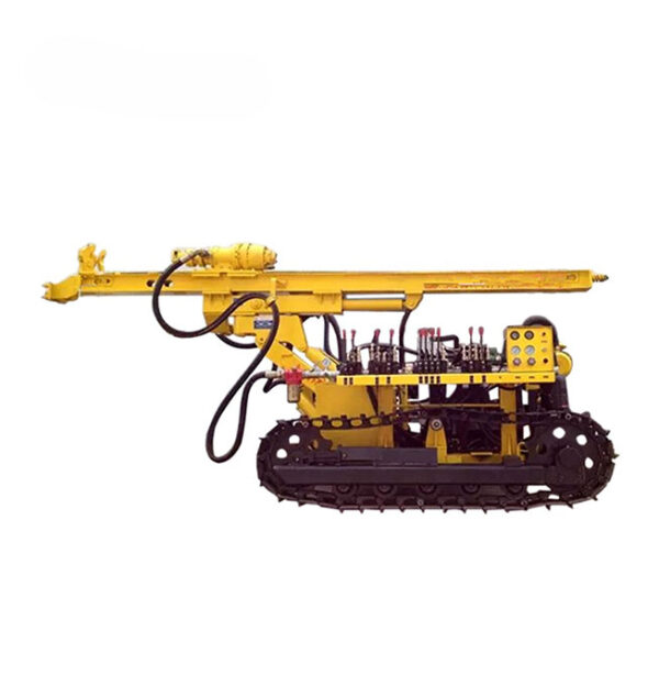 Máy khoan DTH chạy xích diesel công suất 58 kW dành cho khai thác mỏ và khoan đá