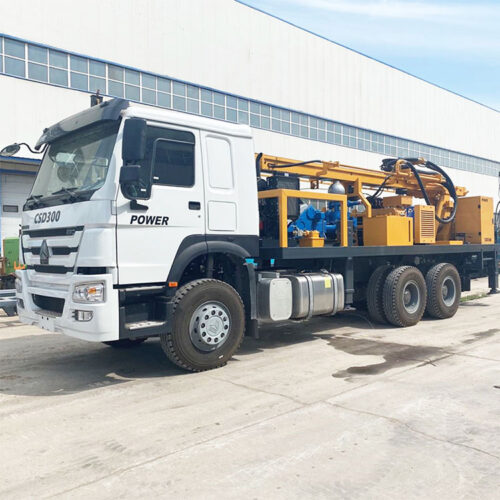 600m Truck Mounted Deep Borehole Water Well Drilling Rig
