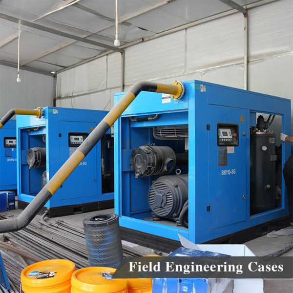 22kW Diesel Stationary Lubricated Screw Air Compressor