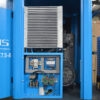 Compresor de aire de tornillo de CA lubricado de 7,5 kW y 10 CV