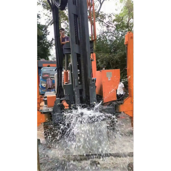 Motor a diesel 300m de perfuração de poço de água