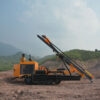 Hydrauliczna obrotowa wiertnica górnicza z silnikiem wysokoprężnym z drugiej ręki