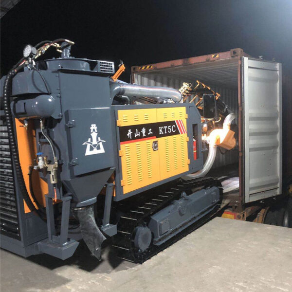 Suministro directo de fábrica Kaishan KT5H Core Down the Hole Taladro con PLC Motor Bomba-1 año de garantía de alta potencia de excavación