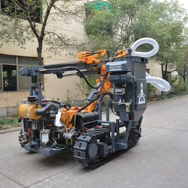 Máquina perforadora minera sobre orugas diesel rotativa KG310