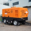 Compresor de aire de tornillo lubricado portátil KSCY550-13 132KW CA