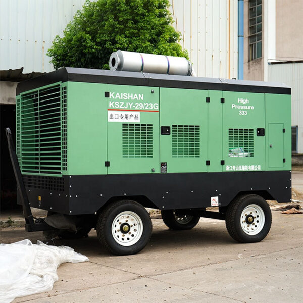 Compressor de ar de parafuso com motor diesel portátil KSZJ-2923