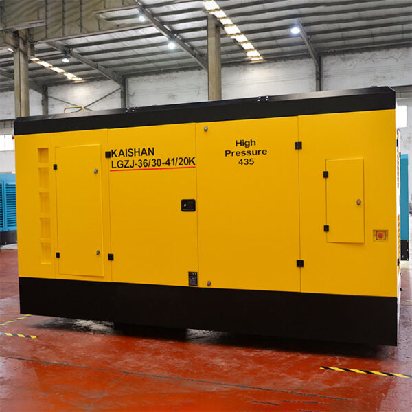 Compressor de ar de parafuso de poço profundo fixo de dois estágios LGZJ 400HP