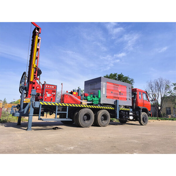 Max 200m Drilling Depth Borehole Truck Drilling Rig