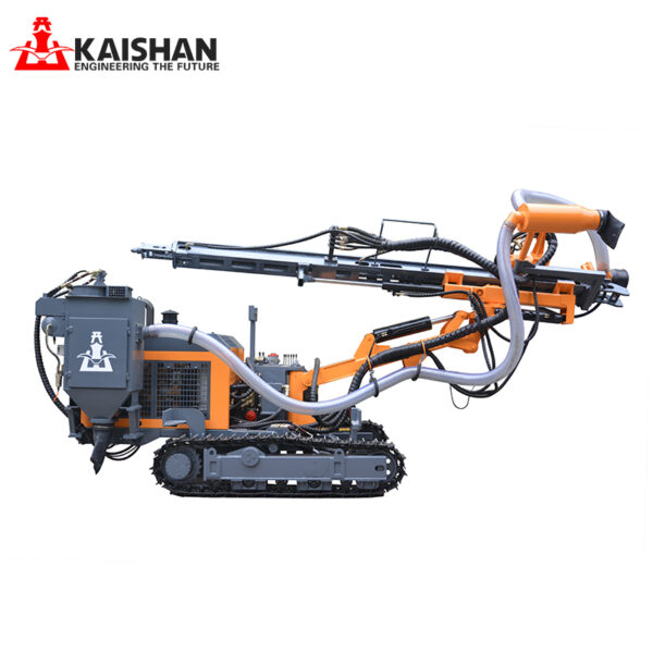 Portable DTH Drill Rig Hydraulic Mining Blasting Hole Machine