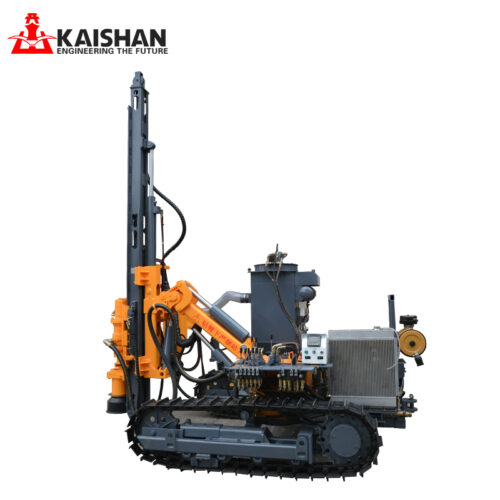 Portable DTH Drill Rig Hydraulic Mining Blasting Hole Machine (4) Portable DTH Drill Rig Hydraulic Mining Blasting Hole Machine