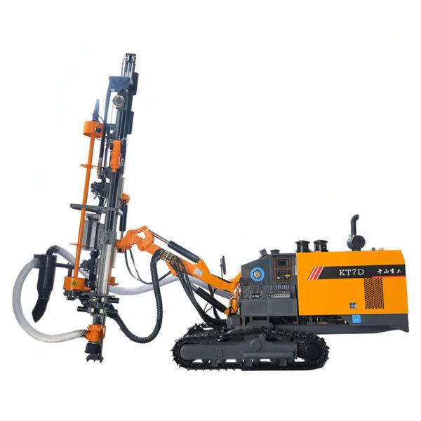 Heavy Duty Diesel Engine Rotary DTH Drilling Rig Heavy Duty Diesel Engine Rotary DTH Drilling Rig