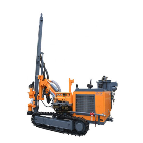 KG410H Portable Diesel Crawler Rotary Drilling Rig | Gold Mining Blasting Drill 80-105mm KG410H Portable Diesel Crawler Rotary Drilling Rig | Gold Mining Blasting Drill 80-105mm